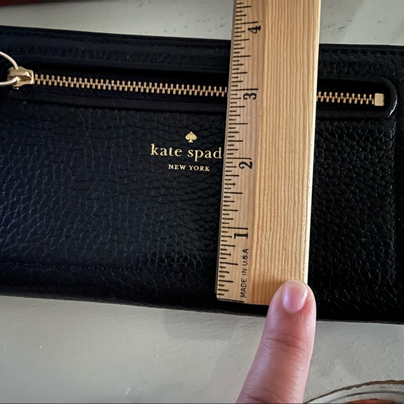 SOLD! Kate Spade black tassel wallet - Picture 5 of 7